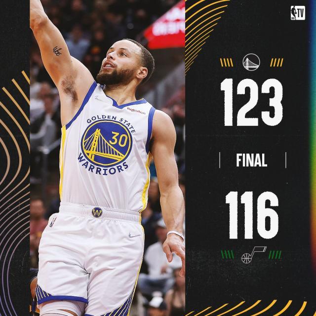 博鱼电竞官网-客胜爵士展现赢球基因 勇士39次助攻全民皆兵！